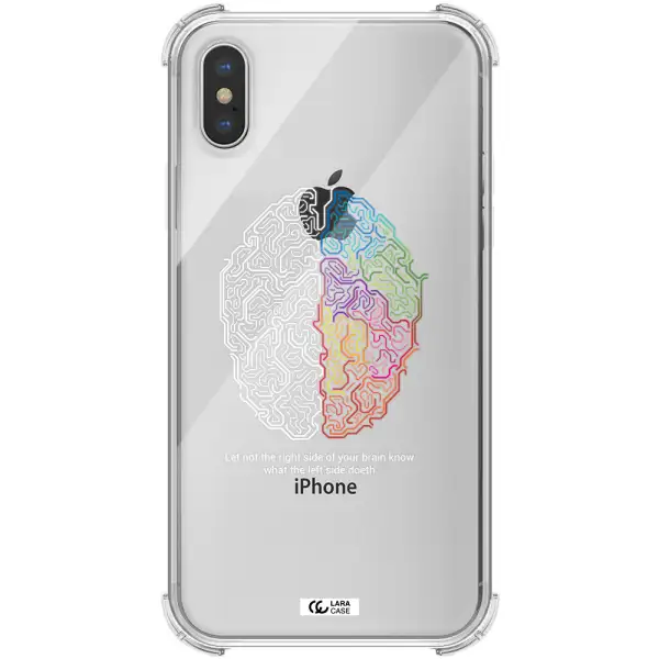 Brain Apple iPhone XS max Clear PC Case