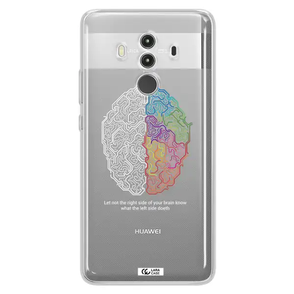 Brain Huawei Mate 10 Clear TPU Case