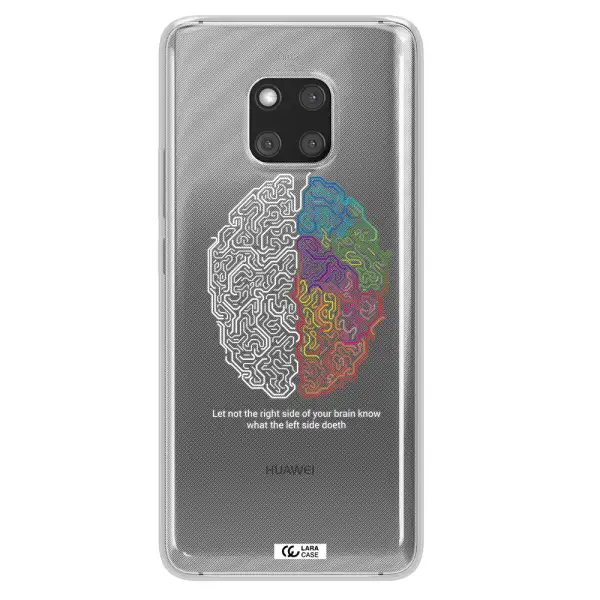 Brain Huawei Mate 20 Pro Clear TPU Case