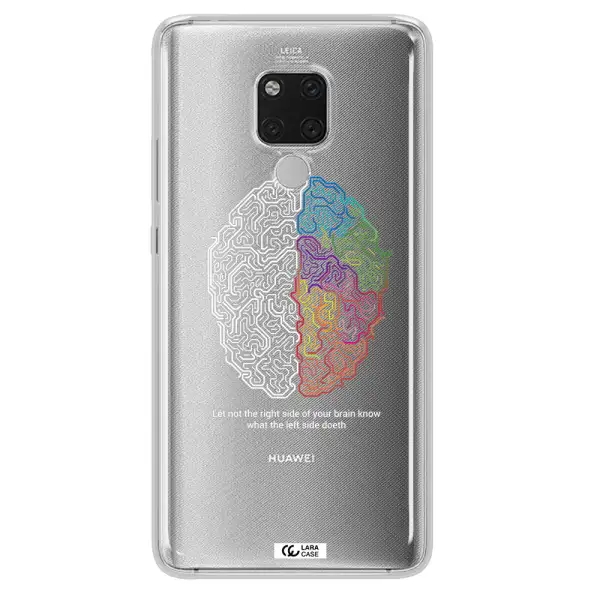 Brain Huawei Mate 20X Clear TPU Case
