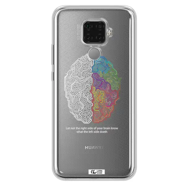 Brain Huawei Mate 30 Lite Clear TPU Case