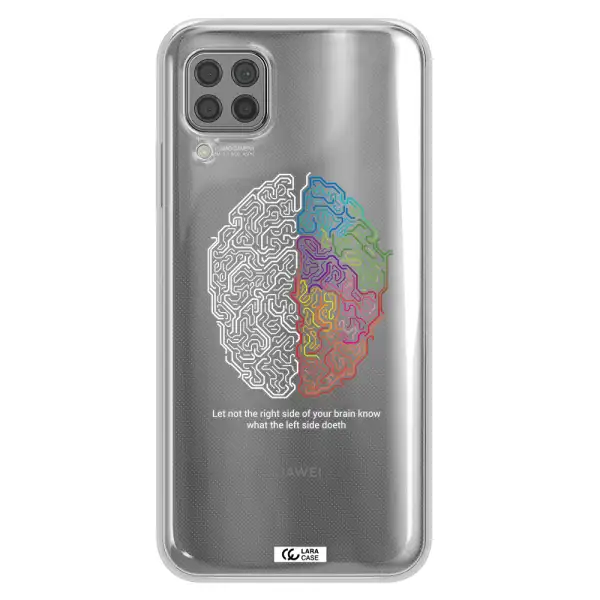Brain Huawei P40 Lite Clear TPU Case