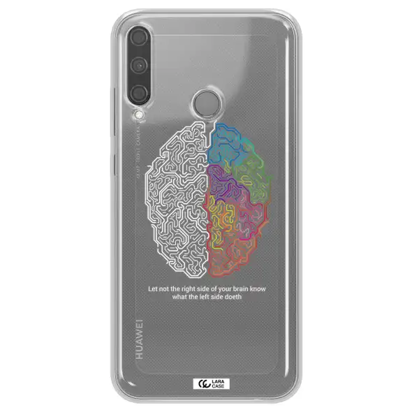 Brain Huawei P40 Lite E Clear TPU Case