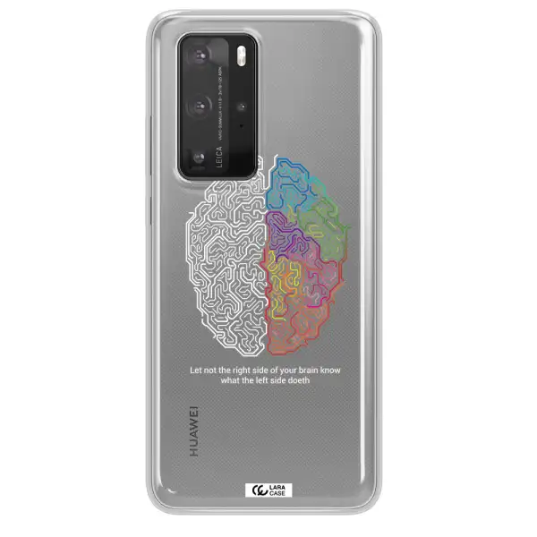 Brain Huawei P40 Pro Clear TPU Case
