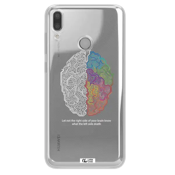 Brain Huawei Y9 2019 Clear TPU Case