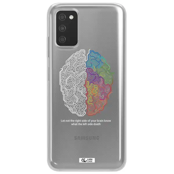 Brain Samsung A03S Clear TPU Case