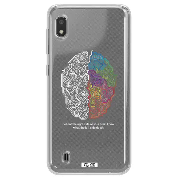Brain Samsung A10 Clear TPU Case