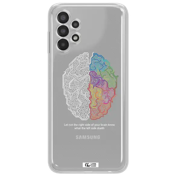 Brain Samsung A13 Clear TPU Case