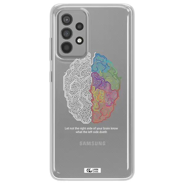 Brain Samsung A52 Clear TPU Case