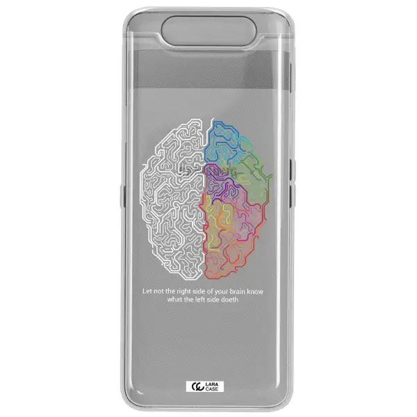 Brain Samsung A80 Clear TPU Case