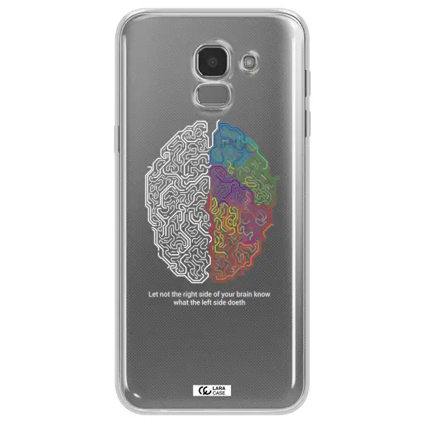 Brain Samsung J6 Clear TPU Case