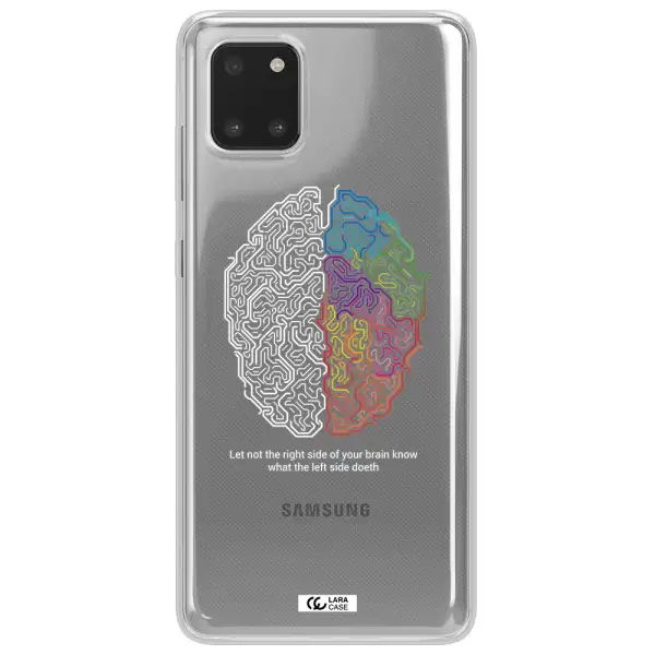 Brain Samsung Note 10 Lite Clear TPU Case