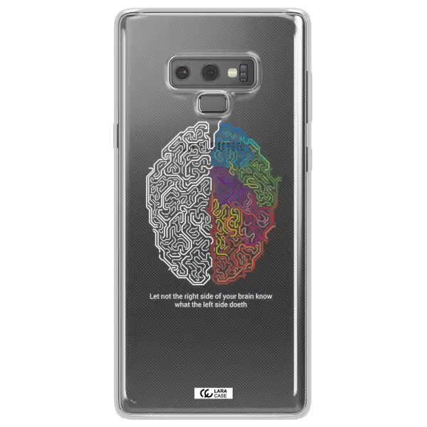 Brain Samsung Note 9 Clear TPU Case