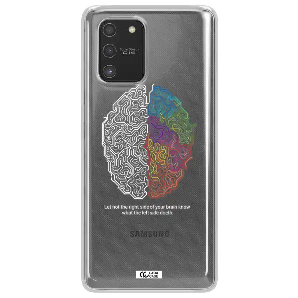 Brain Samsung S10 Lite Clear TPU Case