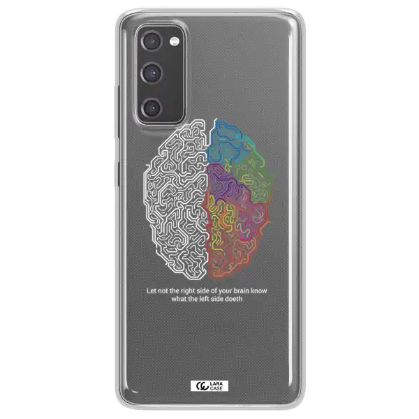 Brain Samsung S20 Fe Clear TPU Case