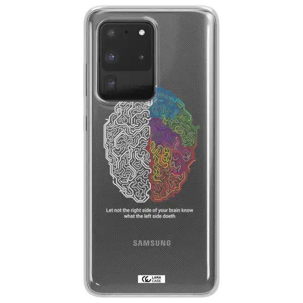 Brain Samsung S20 Ultra Clear TPU Case