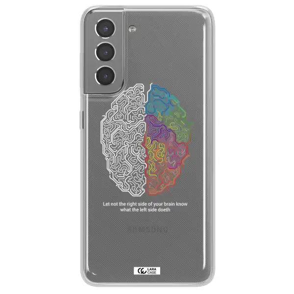 Brain Samsung S21 Clear TPU Case