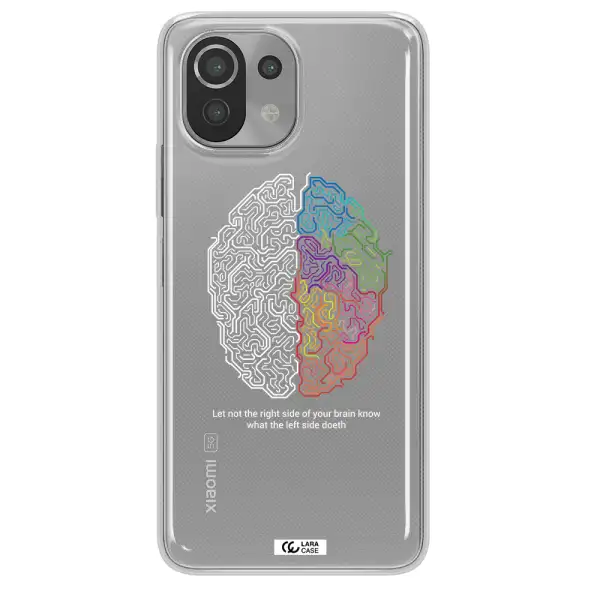 Brain Xiaomi Mi 11 Lite Clear TPU Case