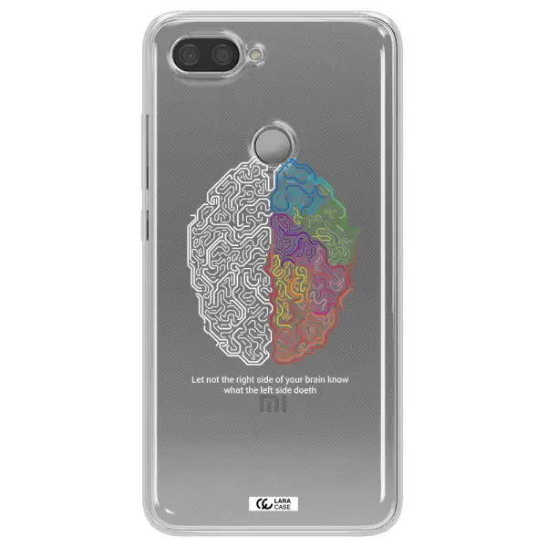 Brain Xiaomi Mi 8 Lite Clear TPU Case