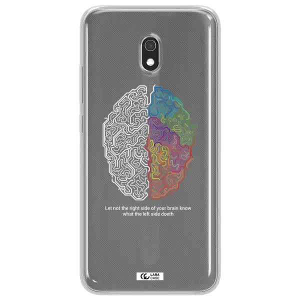 Brain Xiaomi Redmi 8A Clear TPU Case