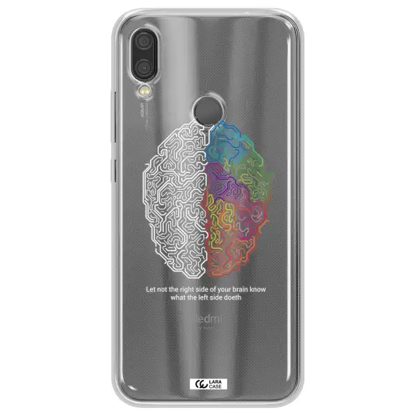 Brain Xiaomi Redmi Note 7 Clear TPU Case