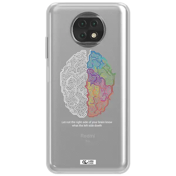 Brain Xiaomi Redmi Note 9T Clear Tpu Case
