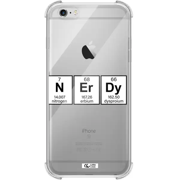 Nerdy Chemical Apple iPhone 6S Clear PC Case