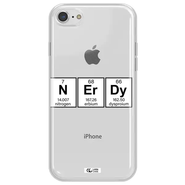 Nerdy Chemical Apple iPhone 7 Clear TPU Case