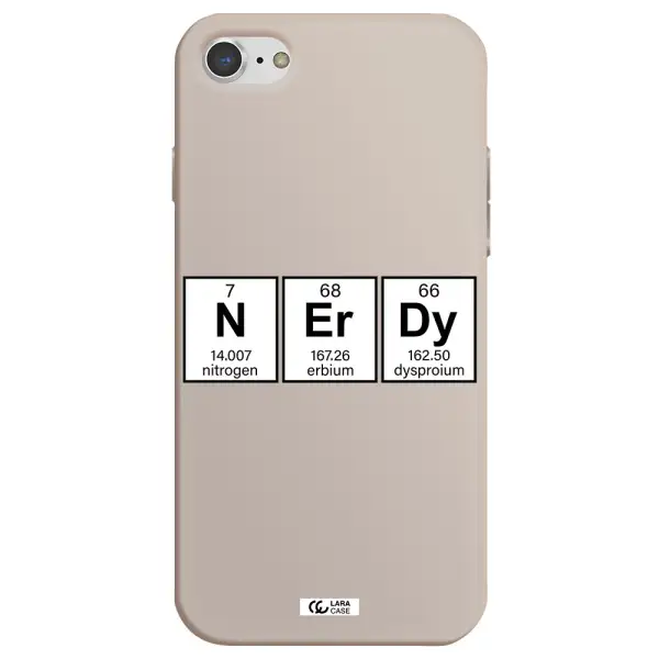 Nerdy Chemical Apple iPhone 7 Silicone Stone Case