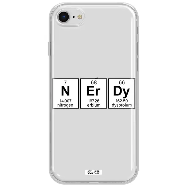Nerdy Chemical Apple Iphone Se 2020 Clear Tpu Case