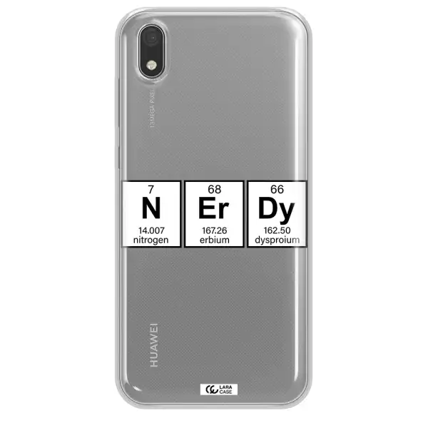 Nerdy Chemical Huawei Honor 8S Clear TPU Case