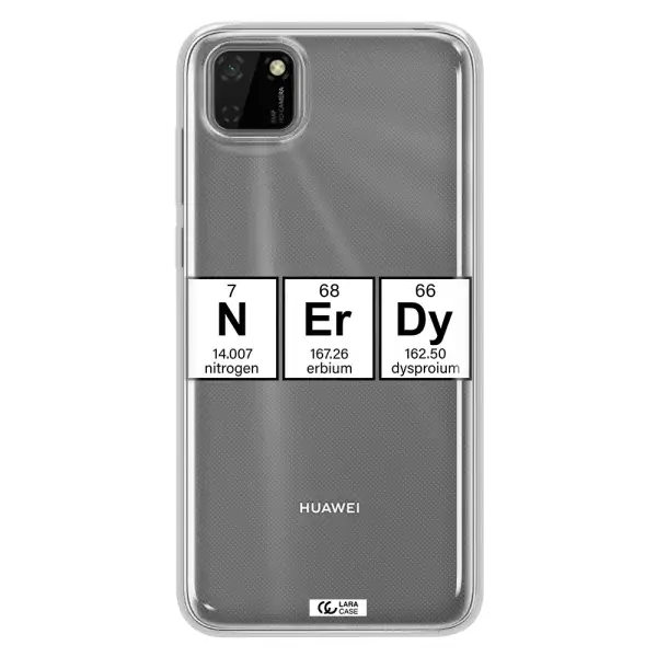 Nerdy Chemical Huawei Honor 9S Clear TPU Case
