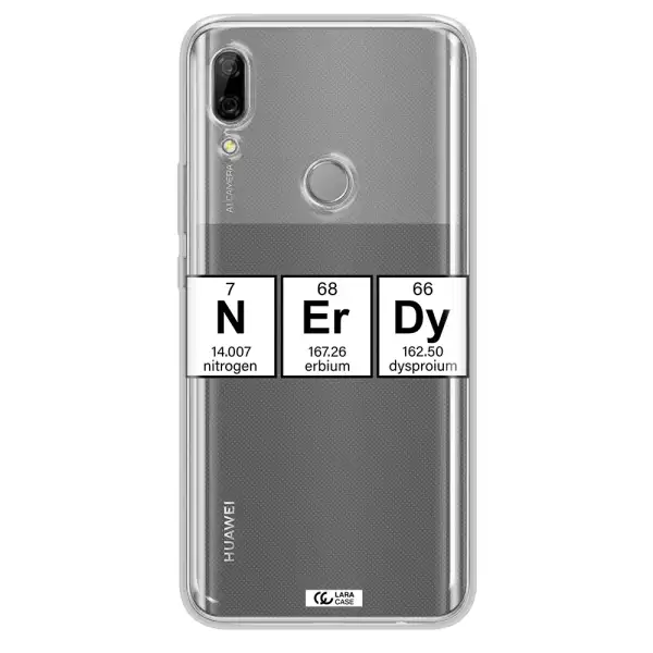 Nerdy Chemical Huawei P Smart Z Clear TPU Case