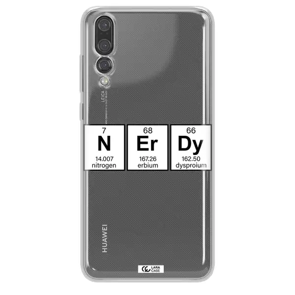 Nerdy Chemical Huawei P20 Pro Clear TPU Case