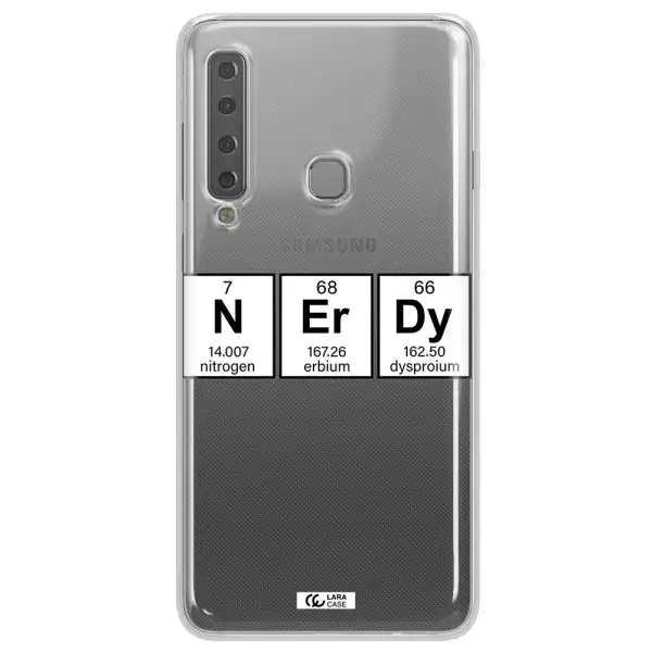Nerdy Chemical Samsung A9 2018 Clear TPU Case