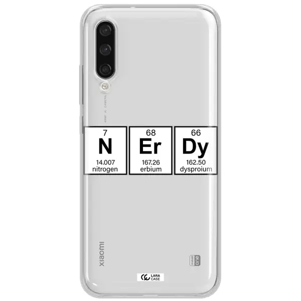 Nerdy Chemical Xiaomi Mi A3 Clear Tpu Case