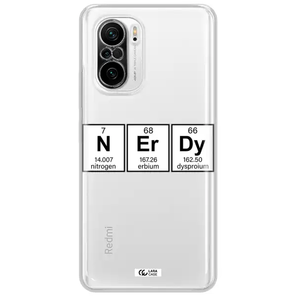 Nerdy Chemical Xiaomi Poco F3 Clear Tpu Case