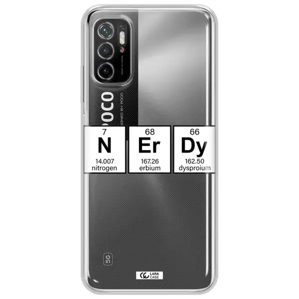 Nerdy Chemical Xiaomi Poco M4 Pro 5G Clear Tpu Case