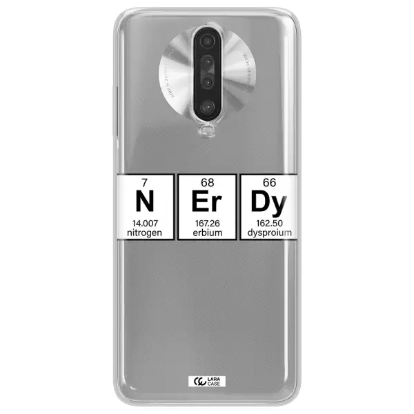 Nerdy Chemical Xiaomi Redmi K30 Clear TPU Case