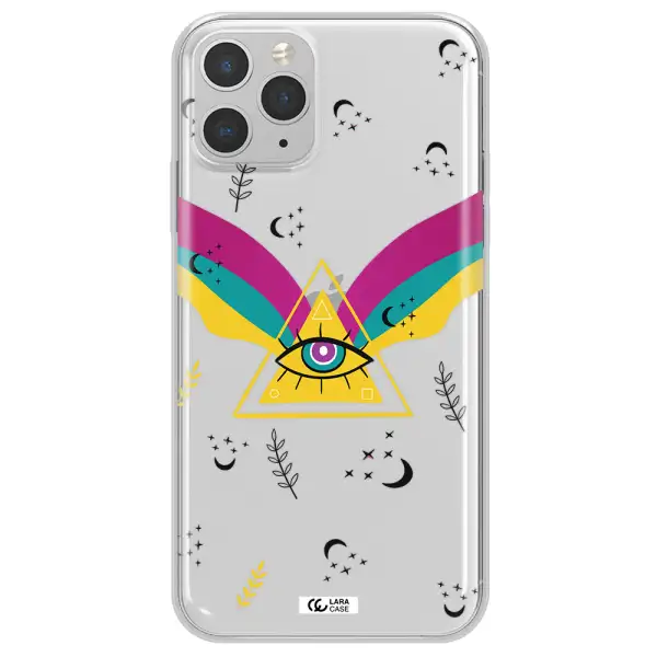 One-Eyed Pyramid Apple iPhone 11 pro max Clear TPU Case