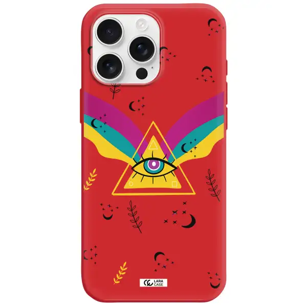 One-Eyed Pyramid Apple Iphone 16 Pro Max Silicone Stone Case