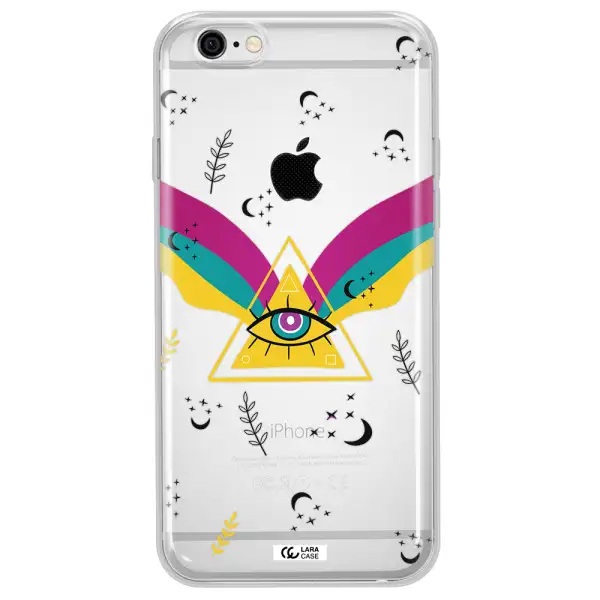 One-Eyed Pyramid Apple iPhone 6 Clear TPU Case