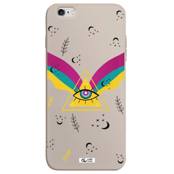 One-Eyed Pyramid Apple iPhone 6 plus Silicone Stone Case