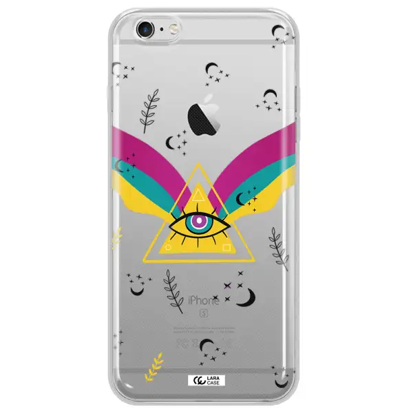 One-Eyed Pyramid Apple iPhone 6S Clear TPU Case