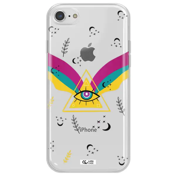 One-Eyed Pyramid Apple iPhone 7 Clear TPU Case
