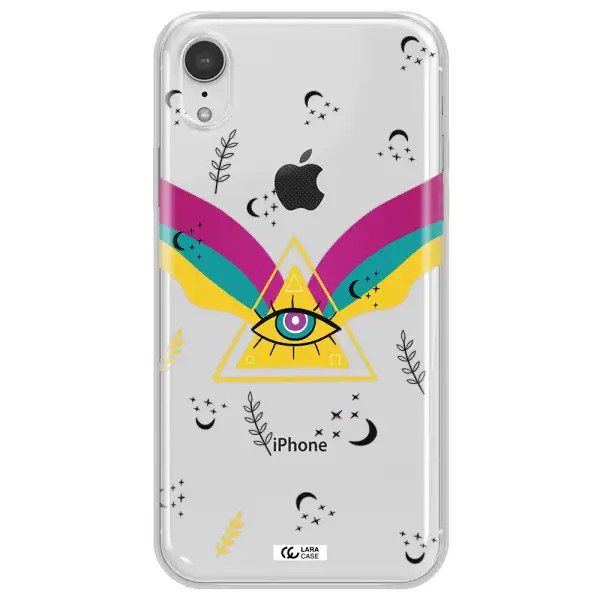 One-Eyed Pyramid Apple iPhone XR Clear TPU Case