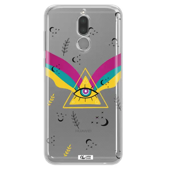 One-Eyed Pyramid Huawei Mate 10 Lite Clear TPU Case