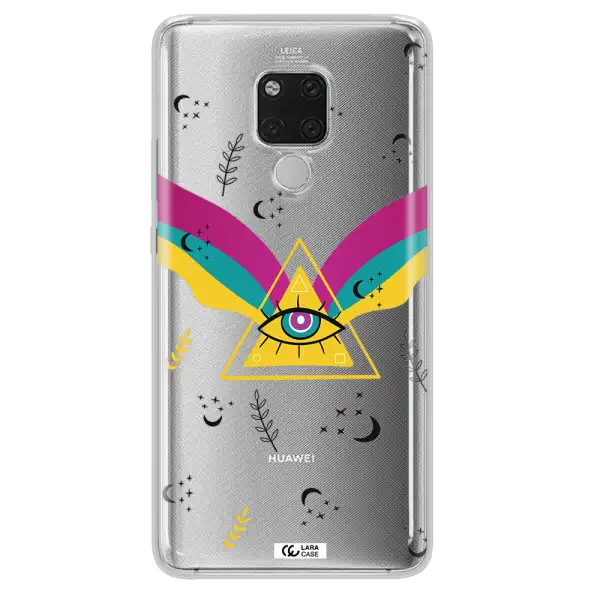 One-Eyed Pyramid Huawei Mate 20X Clear TPU Case