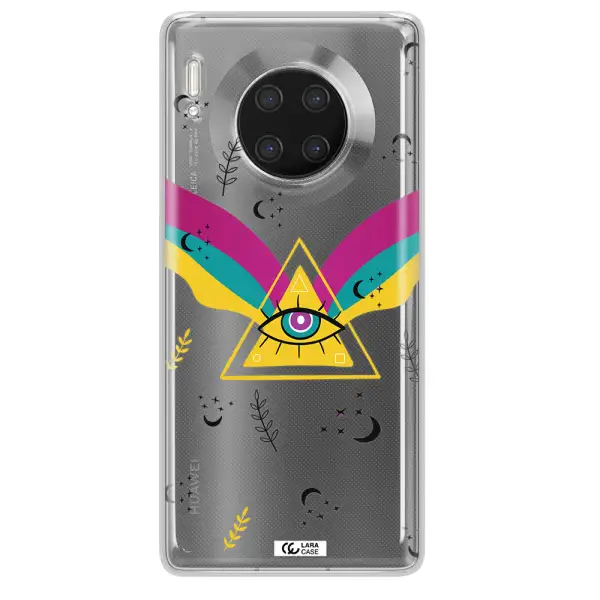 One-Eyed Pyramid Huawei Mate 30 Pro Clear TPU Case