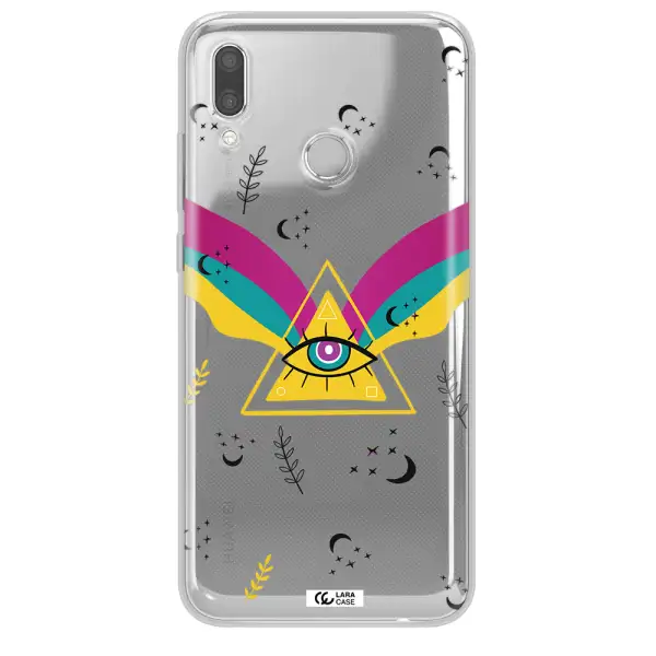 One-Eyed Pyramid Huawei P Smart 2019 Clear TPU Case
